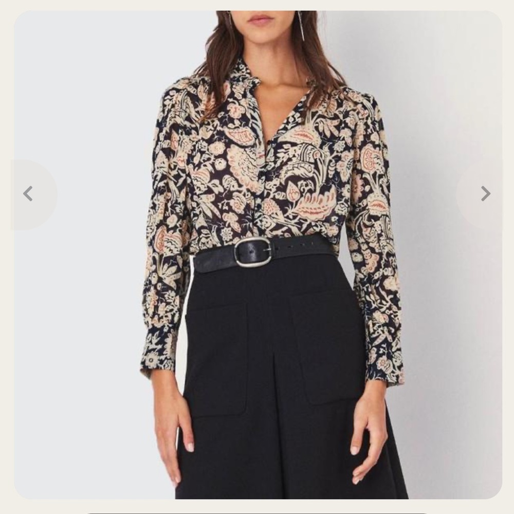 BA&SH Abi Shirt Noir